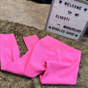 Vibrant Pink Leggings